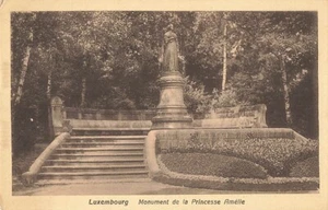 Postcard Monument de la Princesse Amélle Luxembourg - Imagen 1 de 2