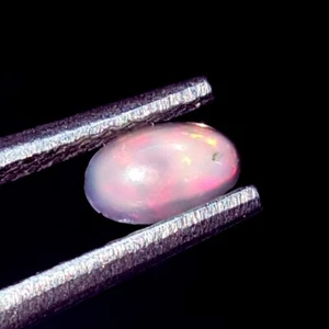 Anello Opale Australiano Naturale Certificato Pietra Libera Non Trattato Uso Gemma Taglio Ovale - Foto 1 di 7