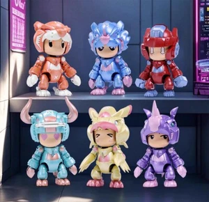 Cang Toys Trans Age Pocket Series Chi You God Team Q Ver. Blind Box Figure Model - Picture 1 of 17