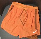 NIKE MENS RUNNING 5” SHORTS WITH COMPRESSION - SIZE MEDIUM - FREE SHIPPING
