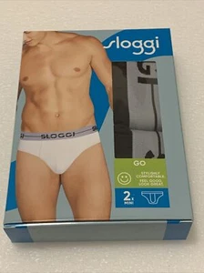 Sloggi Men's under ware (X2) Go Mini Black XL - Picture 1 of 4