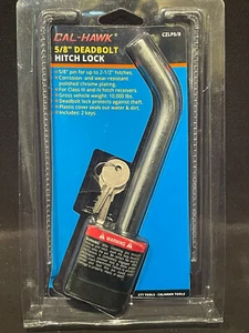 Remolque de enganche de bloqueo 5/8" llave bloqueo candado cerrojo camión remolque bola receptora de remolque - Imagen 1 de 5