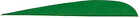 Gateway Parabolic Feathers Green 5 in. RW 100 pk. Model: 500RPSGN-100