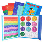 Magnetic Fraction Educational Puzzle, Magnetic Fraction Tiles &Fraction Circles