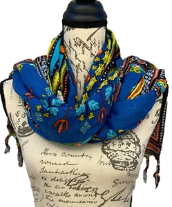 Sarong Beach Cruise Bikini Swimwear Cover Up Long Scarf Wrap Shawl New w/o Tags - Picture 1 of 11