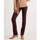 Quince Burgundy Ultra-Stretch Ponte Straight Leg Pant NWT size Small