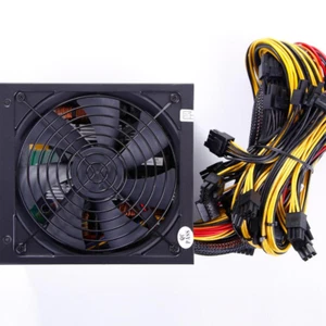 2000 W Netzteil PC Netzteil Computer Switching Rig 8 GPU ATX 80 Plus Gold - Bild 1 von 5