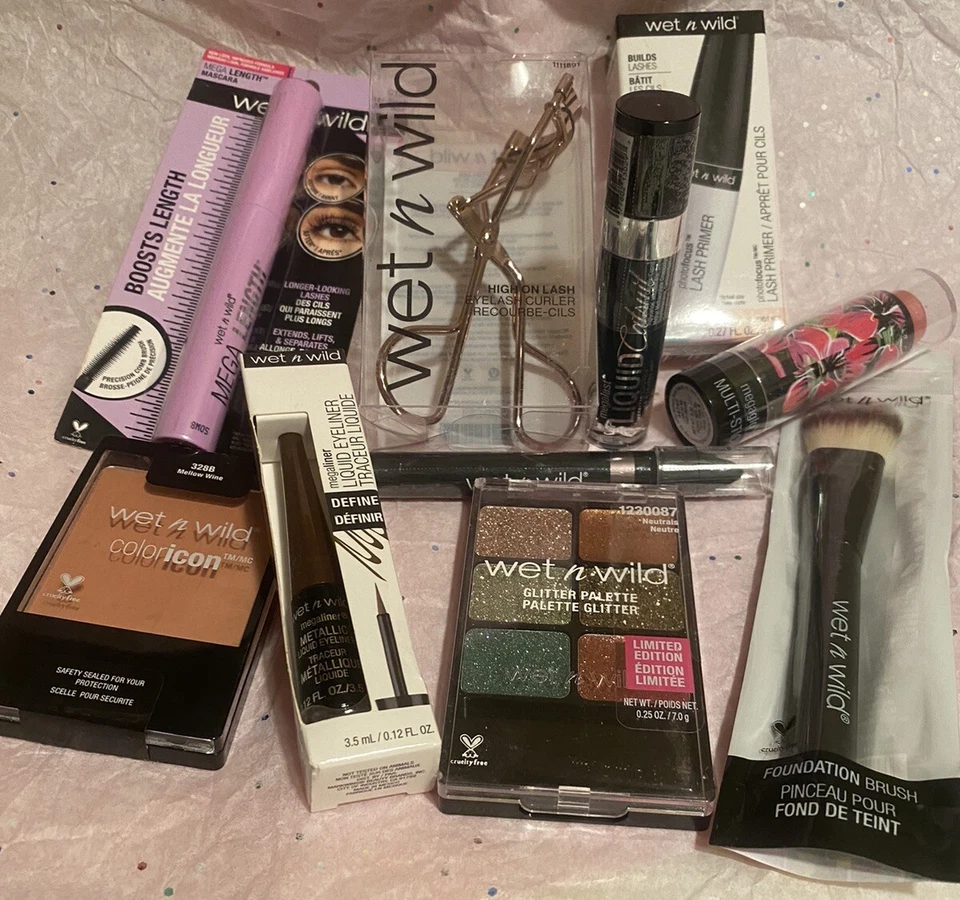 Paquete de maquillaje WET n WILD lo que ves es lo que obtienes! Bonito Lote💖 ENVÍO GRATUITO🫦 Foto 1 de 4