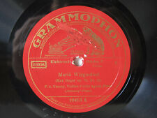 78rpm FRANZ VON VECSEY (Violin) plays REGER & BACH - Grammophon 1934