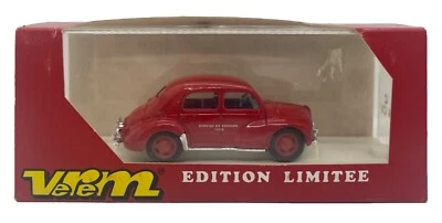 VEREM 1/43 916C RENAULT 4CV BERLINE SERVICE DE SECOURS LYON DIECAST MODEL BOXED - Image 1 of 4
