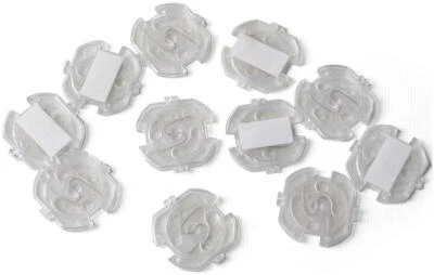 Reer 3246.910 Protector Enchufes Adhesivo Enchufes 10 Piezas Transparente