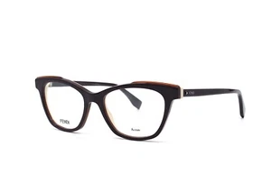 FENDI FF0256 PURPLE AUTHENTIC EYEGLASSES FRAME 51-17-140 - Picture 1 of 10