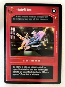 Star Wars CCG - Masterful Move Foil - Tournament Promo - Picture 1 of 1