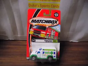 Matchbox - 2000 Mattel Inc. - Ambulance - Die Cast - 2606 - Picture 1 of 2
