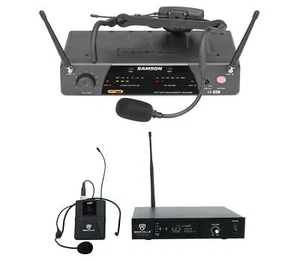 Samson Airline 77 Wireless Fitness Aerobics Headset UHF Microphone + Free System - Picture 1 of 10