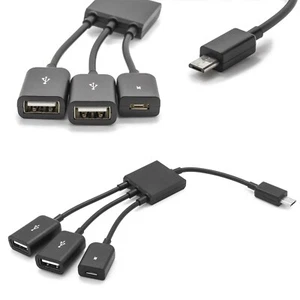 Für Samsung Tab / Note PREMIUM OTG 3in1 Set USB Connection Kit Adapter Kabel - Bild 1 von 4