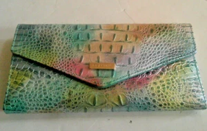 Brahmin Veronica Trifold Envelope Wallet Gelato Mini Melbourne NWT $175 - Picture 1 of 3