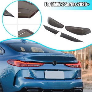 Smoked Black Rear Tail Light Trim For BMW 2 Series F44 Gran Coupe 2020-25 US - Picture 1 of 20