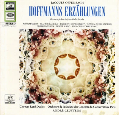 OFFENBACH Hoffmann GEDDA SCHWARZKOPF DE LOS ANGELES Electrola 3LP Box GOLD LABEL - Image 1 of 3