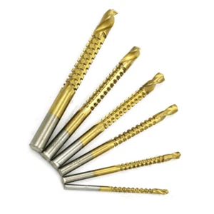 6 Pcs Metric Drill Bits Nail Drill Bits Acrylic Nails Nail Bits Nail Drill - Picture 1 of 11