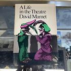A Life in the Theatre by David Mamet (1977, HC/DJ) Book Club Edition Vintage