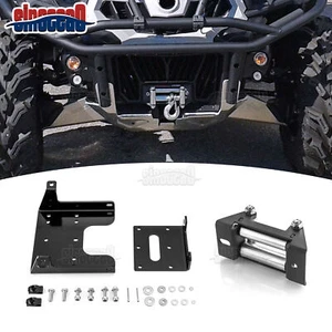 Soporte de montaje de cabrestante UTV + 4 rodillos de 7/8" Fairlead para Can-Am Commander 800 1000 máx. - Imagen 1 de 8