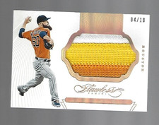 Dallas Keuchel 2016 Panini Flawless Jumbo Patches Gold 4/10 ⚾