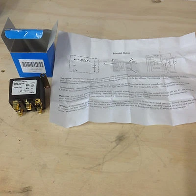 Grainger 5MLZ7 Potential Relay, Pick-up 162-175, Replaces GE 3ARR-FJ3P3, 90-07 - Image 1 of 4