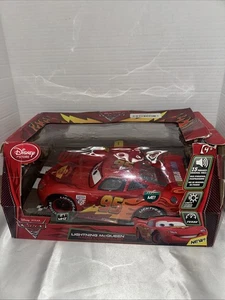 Disney Store Pixar Cars Lightning McQueen Racing Car Radio Controlled Return - Picture 1 of 24