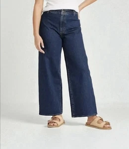 Universal Thread High Rise Sailor Wide Leg Dark Wash Denim Jeans Gr. 22 Neu ohne Etikett - Bild 1 von 7