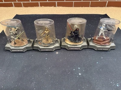 Titanium Star Wars Figures Hasbro. General Grievous. C-3PO. Darth Vader. Clone. - Image 1 of 4