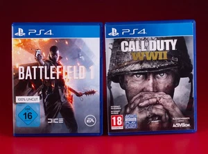 Call of Duty WWII World War 2 & Battlefield 1  Sony PlayStation 4 PS4 - Bild 1 von 2