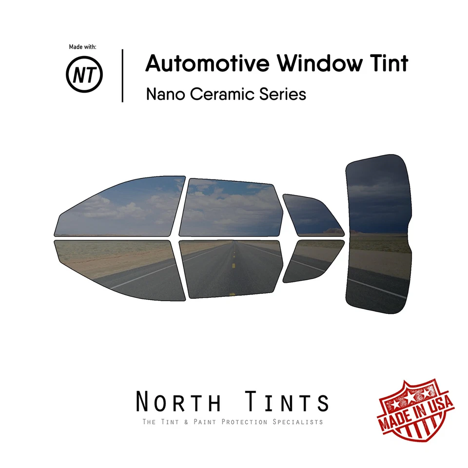 Película de tinte de ventana precortada nano cerámica vidrio para automóvil Audi A3 2006-2013 vagón Foto 1 de 4