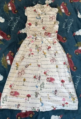 Robe Cath Kidston X Disney Alice au pays des merveilles - Taille 10 - Neuve jamais portée - Photo 1/3