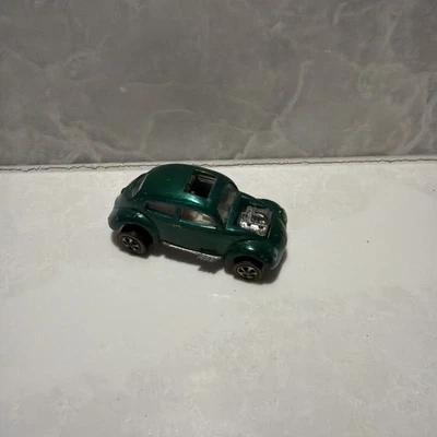 (RARE) Vintage 🔥 Hot Wheels 1967 Redline Custom Volkswagen - Green - Sunroof - Image 1 of 4