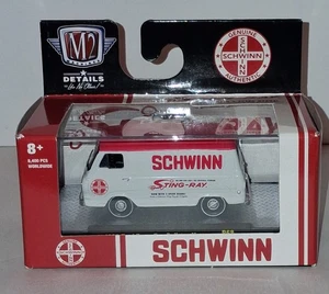 M2 Machines R68 1965 Ford Econoline Schwinn Sting Ray Delivery Van Brandneu - Bild 1 von 15