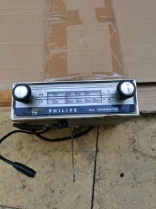 Philips Classic Car Radio Vintage Triumph British Cars 1960s 1970s - Picture 1 of 13