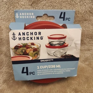 1 Cup Replacement Cover Lid Set for Anchor Hocking Storage Bowls - Qwik Ship! - Picture 1 of 3