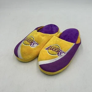 Foco NBA Herren Los Angeles Lakers Big Logo Hausschuhe (Größe 9-10) - Bild 1 von 6