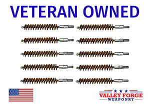 10pk Bronze Gun Cleaning Bore Brushes .30/7.62mm Caliber Rifle - Picture 1 of 2