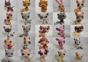 LPS Littlest petshop pet shop chien chat européen dogue colley cat dog rare - Imagen 1 de 76
