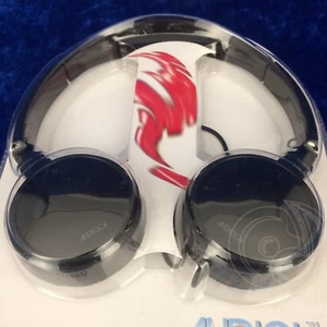 ►AUDIOLA CRA 0288◄ STEREO KOPFHÖRER FARBE SCHWARZ HEADPHONES - Bild 1 von 8