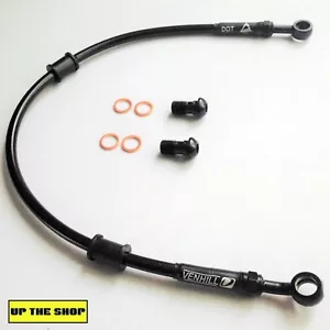 YAMAHA RD500LC 1984-86 VENHILL s/steel braided brake line hose rear - Picture 1 of 2