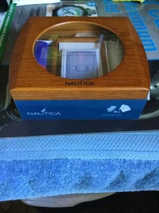 NAUTICA POKER SET WITH CHIPS - Picture 1 of 5