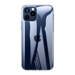 Custodia posteriore silicone trasparente cristallo per iPhone 16 15 14 13 12 Pro Max 11 XS 8 - Foto 1 di 11