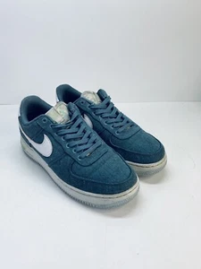 Nike Air Force 1 Low '07 Recycled Canvas Pack - Ozone Blue Size 8.5 M CNO866 001 - Picture 1 of 11