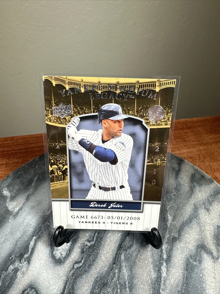 2008 Upper Deck Yankee Stadium Legacy #YSL6673 Derek Jeter  - Image 1 of 2
