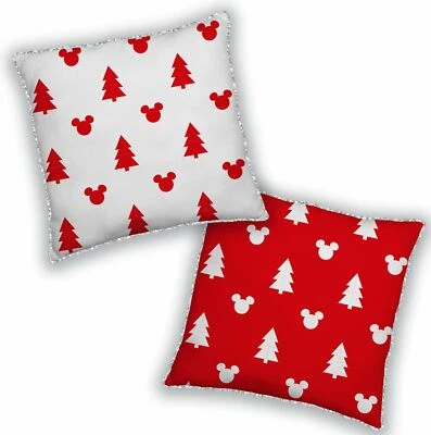 Cojín de Navidad Mickey & Minnie 'Mistletoe' combina ropa de cama romance Foto 1 de 3