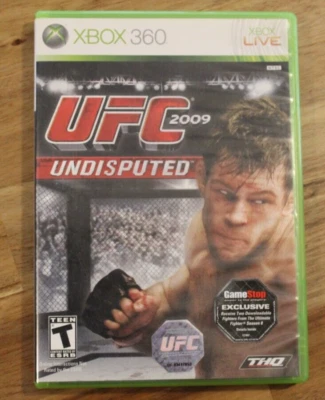 UFC 2009 Undisputed (Microsoft Xbox 360, 2009) – Excellent Condition! - Image 1 of 3