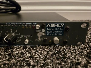 Ashly Model CLX-52 Dual Channel Comp/Limiter Tested Working - Picture 1 of 4